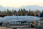 Konkurrent. Boeings store fragtfly hedder Dreamlifter og er et ombygget 747-fly. FOTO: Prayitno, flickr/Creative Commons 