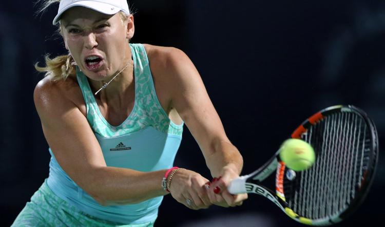 TABTE. Wozniacki vandt turneringen i 2011. Det gik knap så godt denne gang. 