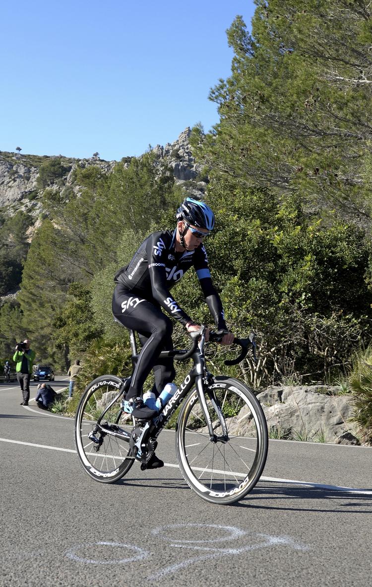 Revanche. Froome var 29 sekunder hurtigere end Contador på dagens etape. 