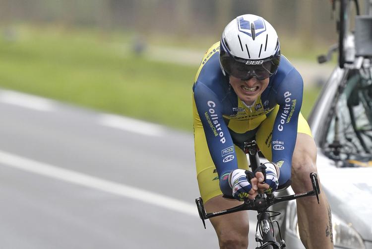 farvel. Gustav Larsson og resten af Team Cult Energy må trække sig fra Tour de Haut Var efter tyveriet af alle holdets cykler. 