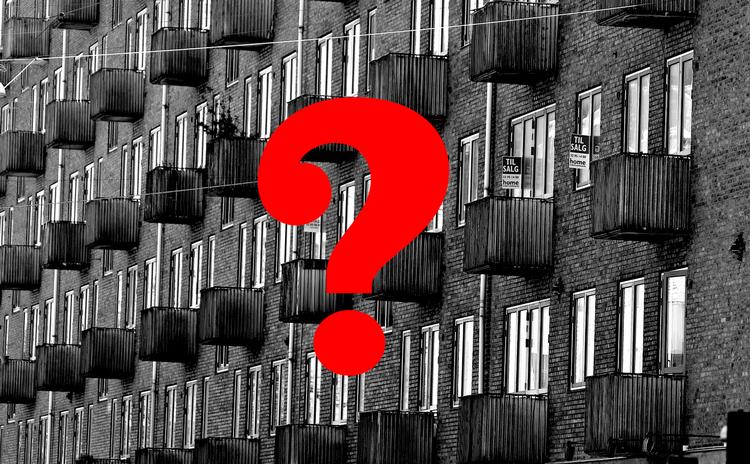 Bolig. Andelsboliger er typisk billigere end ejerboliger, til gengæld er det dyrere at låne til en andelsbolig. Illustration: Liv Ajse/Originalfoto: Jens Dresling 
