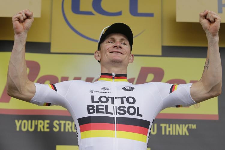 SEJR. Tour de France var et af de steder, Andre Greipel hentede sejre sidste år. Nu er tyskeren i gang med at vinde igen. 