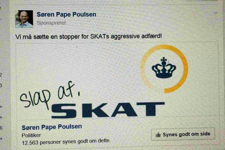Kampagne. Konservativ appel på Facebook. 