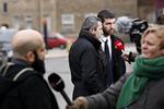 Blandt deltagerne i bisættelsen var også repræsentanter for flere muslimske foreninger og fra det jødiske samfund. 