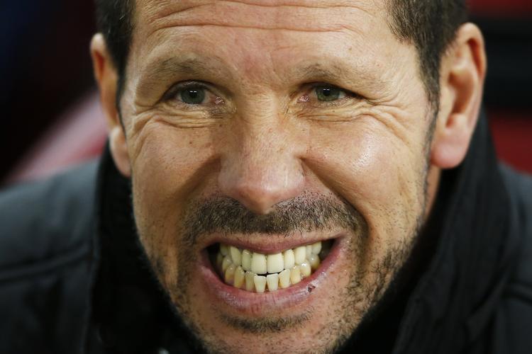 FIGHTER. Diego Simeone og hans Atlético-hold skal man ikke undervurdere, for den argentinske træner kan få sit hold til at slås. 