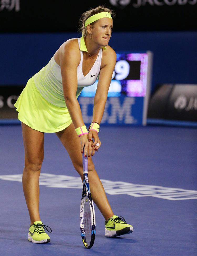 Videre. Victoria Azarenka kunne have afgjort sagerne i 2. sæt, men arbejdsdagen blev forlænget. 