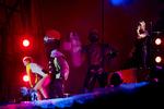Fest. Major Lazer har givet et par koncerter i Danmark. Billedet er fra Roskilde Festival i 2014. 