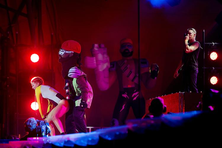Fest. Major Lazer har givet et par koncerter i Danmark. Billedet er fra Roskilde Festival i 2014. 
