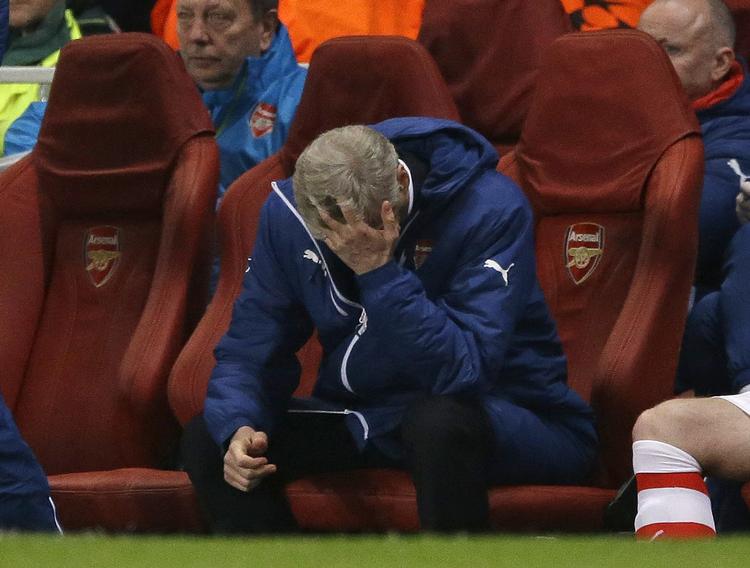 NEDTUR. Med 1-3 hjemme mod AS Monaco bidrog Arsene Wengers Arsenal til den engelske nedtur. 