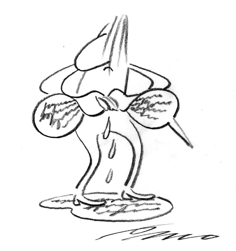 Tegning. Per Marquard Otzen 