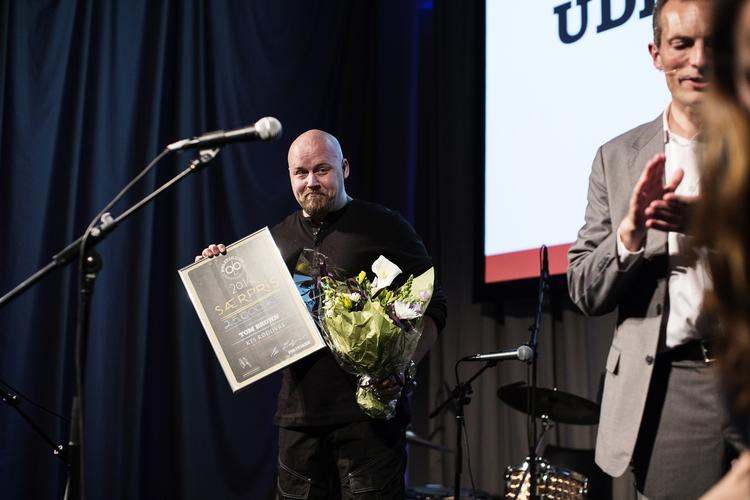 Vinder. Tom Bruhn vandt en særpris under Politikens Undervisningspris 2014. 