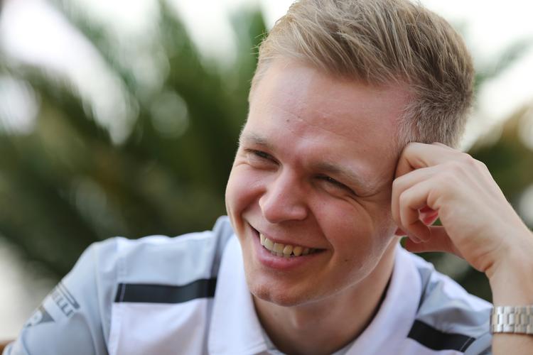 Reserve. Kevin Magnussen blev efter en sæson i F1-feltet degraderet til testkører. 