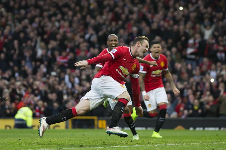 Omsider. Wayne Rooney fik scoret for første gang i ni ligakampe. 