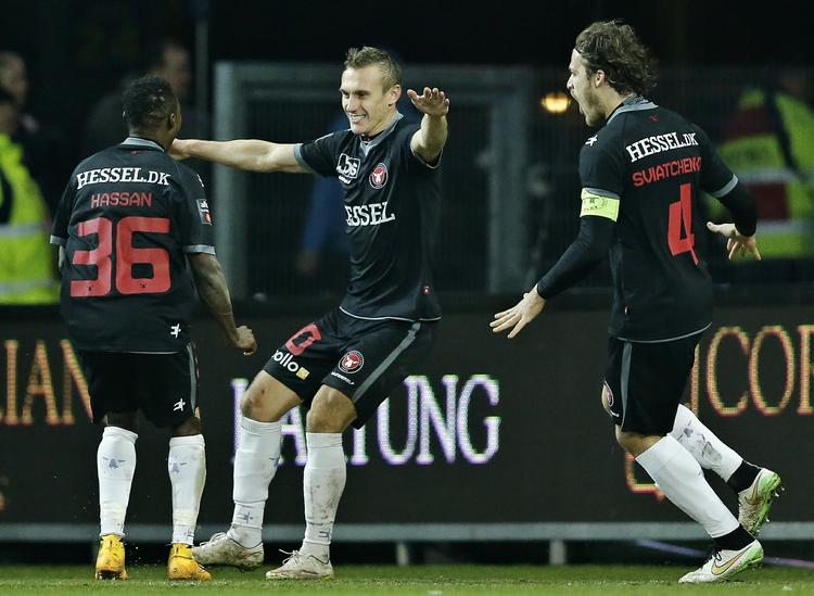 1-1. Selv om det kun blev til et point mod Brøndby, så udbyggede FCM føringen. 