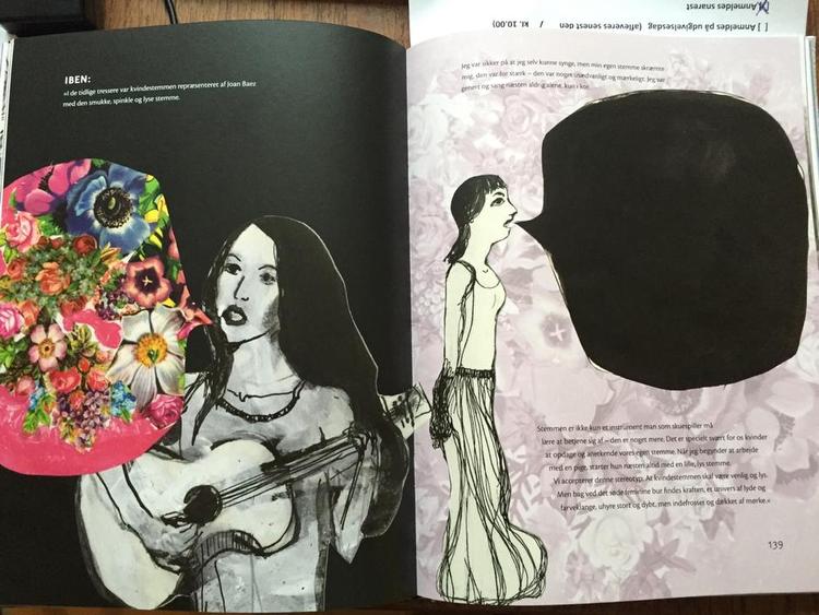 Stemme. Tidens ikon, Joan Baez, synger spinkle blomster. Iben Nagel Rasmussen finder sin egen stemme langt mere skræmende.