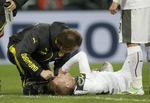 Reus. Landsholdsspilleren måtte udgå af pokalkampen, som Ciro Immobile afgjorde med to scoringer. 
