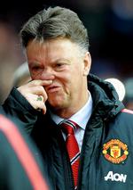 INDLÆG. United-træner Louis van Gaal har ikke som ventet ændret den gammeldags spillstil, som David Moyes stod for. - Arkivfoto: Rui Vieira/ AP 