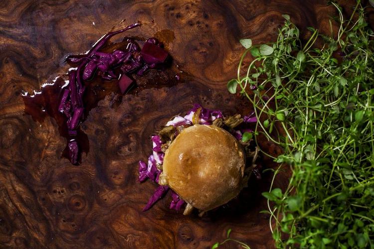 Miniburger. Hos Sliders på Nørrebro kan man få ni forskellige slags. 