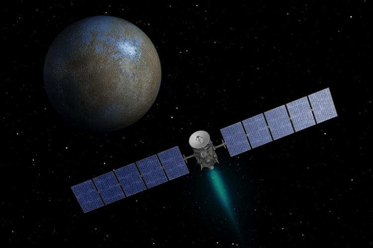Rummet. NASA's rumfartøj Dawn nærmer sig dværgplaneten Ceres. I dag bevæger fartøjet sig ind i Ceres' kredsløb. 