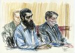 Terrordømt. Den 28-årige pakistaner Abid Naseer er blevet dømt skyldig i at have været med til at planlægge al-Qeada-angreb i USA og Europa. 
