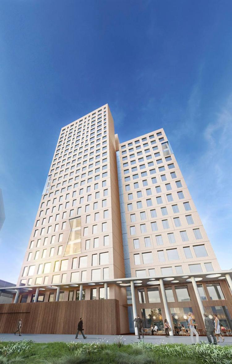 Brandfarlig. Wiens brandkorps er dog ikke umiddelbart lykkelige for tanken om noget, der lyder som en 84 meter høj brændestabel. 