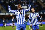 MÅLSCORER. Med sine første mål for Esbjerg blev Kevin Mensah pokalsemifinalist. 