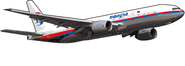Et par vragdele er det eneste af det malaysiske rutefly,  man indtil nu har fundet. Resterne, bl.a. et stykke af en vingeflap er skyllet op på strande ved Mauritius og Tanzania samt på øen Reunion Island. Illustration: Politiken grafik 