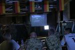 Fjernsyn. Tyske soldater udstationeret i Afghanistan fulgte sidste års VM-finale på tv. 