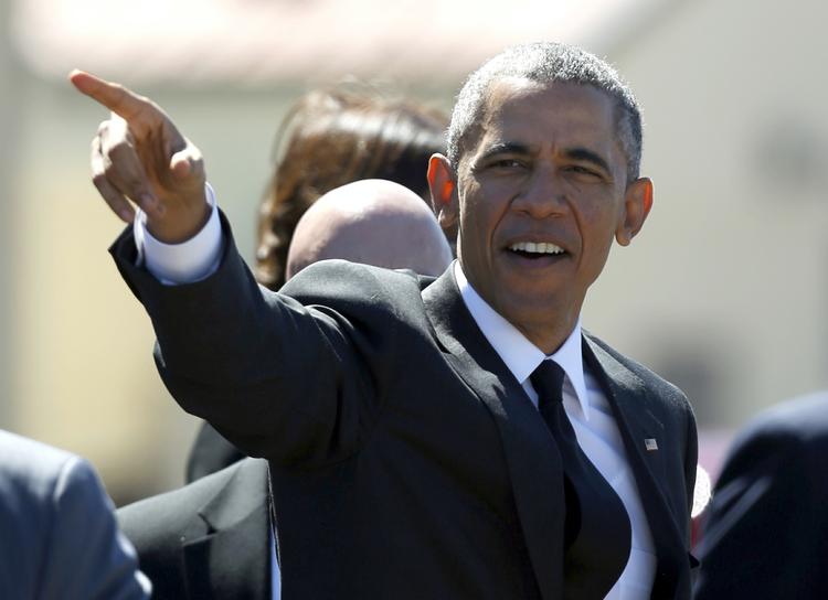 Racisme. Obama talte i dag ved en mindehøjtidelighed for raceurolighederne i byen Selma for 50 år siden. 