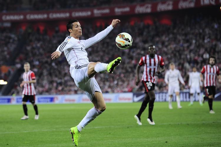 Nederlag. Real Madrids stjerne Cristiano Ronaldo kunne sikre en sejr mod Bilbao. 