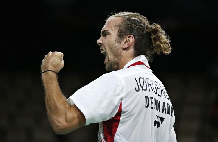 Vinder. Jan Ø. Jørgensen er en sejr fra karrierens måske største triumf. 