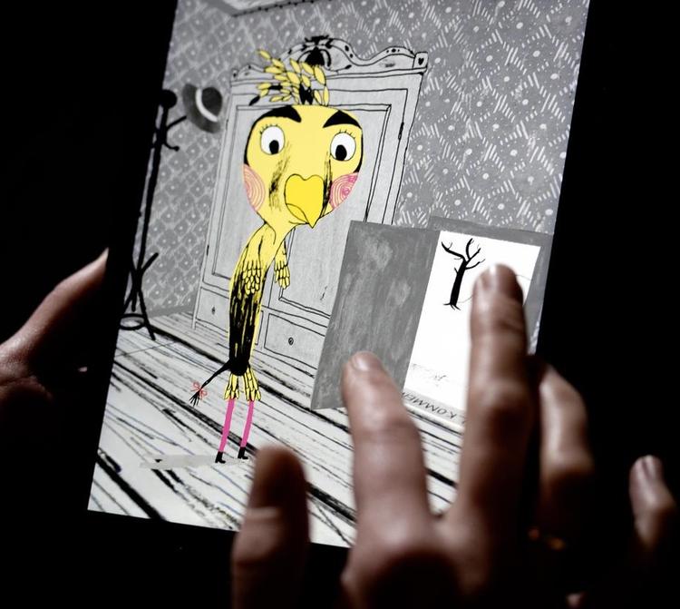 Interaktiv. Tag en tur på iPad'en med Wuwu og de andre - nogen gange skal du råbe for at få tingene til at ske. 
