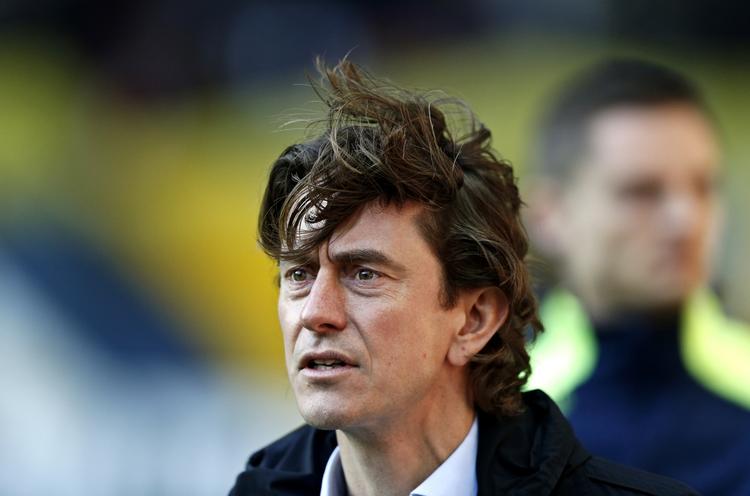 PRESSET. Thomas Frank og Brøndby har fået en dårlig start på foråret, og hans position som træner i Brøndby vil være til debat i den kommende uge. 