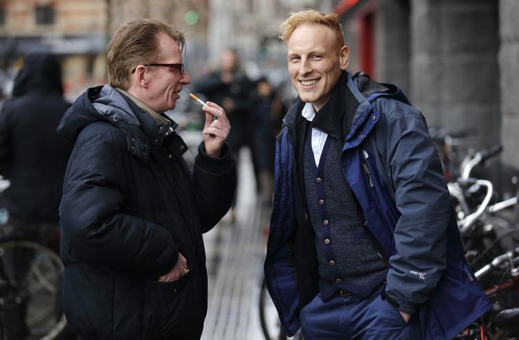 Forening. Esben Maaløe (tv.) og Magnus Harald Haslebo kommer fra vidt forskellige baggrunde, men er enige om, at en stigende ulighed i samfundet skal bekæmpes. 