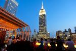NEW YORK CITY. Top of the Strand baren ligger på 21. etage af The Strand Hotel midt på Manhattan. 