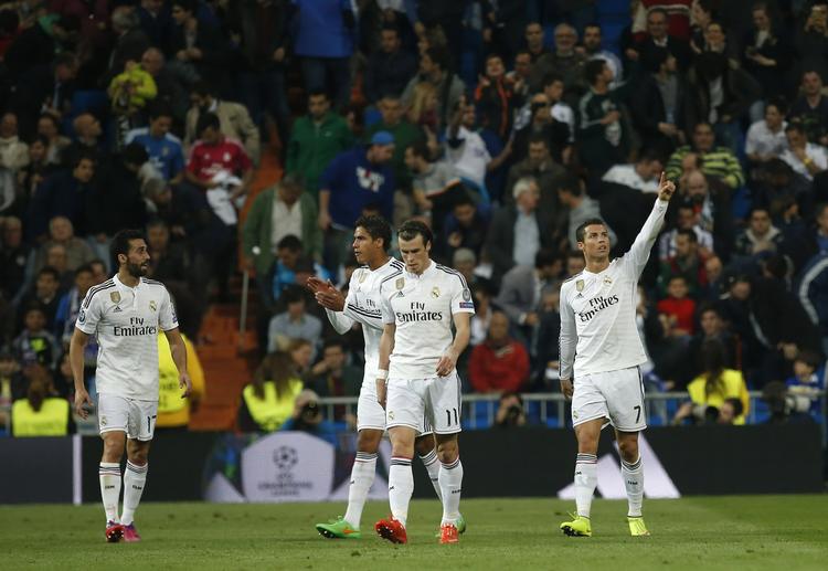 Tabere. Ronaldo (th) var det eneste lille lys på Real-holdet. 