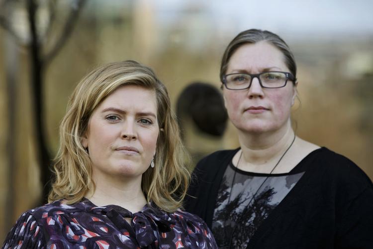 JURISTER Tanja Graabæk og Nanna Bolund rådgiver i dag forældre, som vil have deres barns behov i centrum gennem en skilsmisse. 