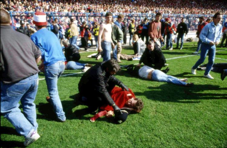 TRAGEDIEN. 96 Liverpool-tilhængere mistede livet på Hillsborough i 1989. 