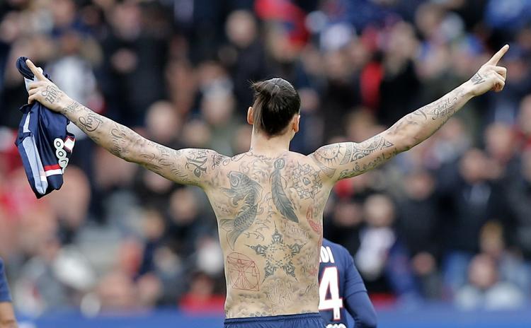 Tilbagetrækning. Zlatan undskyldte en time efter den franske ministe rhavde brokket sig. 