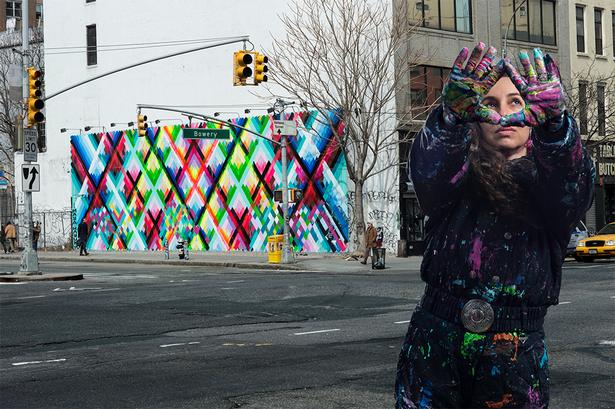 SurfaceMaya Hayuk, New York City, 2014