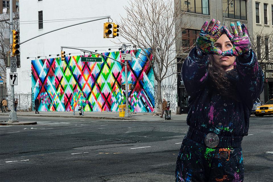 SurfaceMaya Hayuk, New York City, 2014