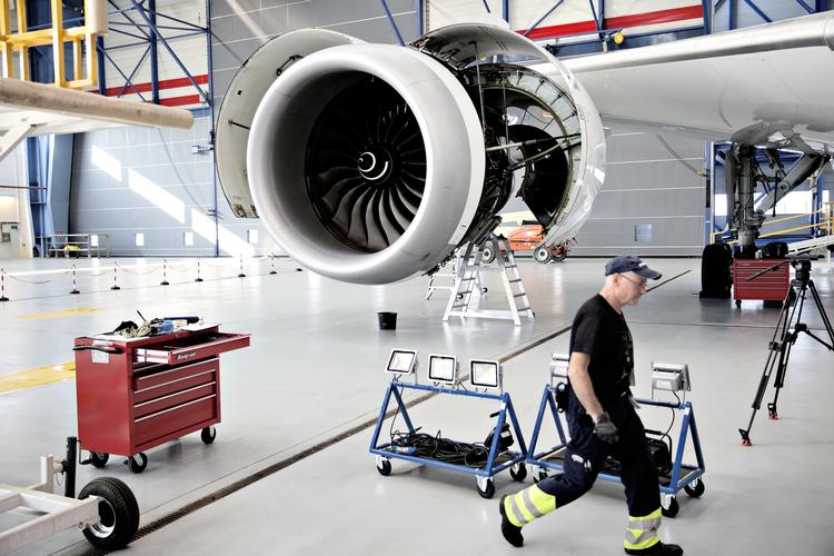 Service. Boeing Denmark åbnede i dag et værksted i Københavns Lufthavn. 
