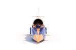Flydesign. Bloodhound vil være hurtigere end mange fly og skal helst holde sig på landjorden. Foto: Bloodhound 
