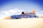 Rekord. 1.600 km/t er målet for den hastighedsrekord,  Bloodhound skal sætte næste sommer. Foto: Bloodhound 