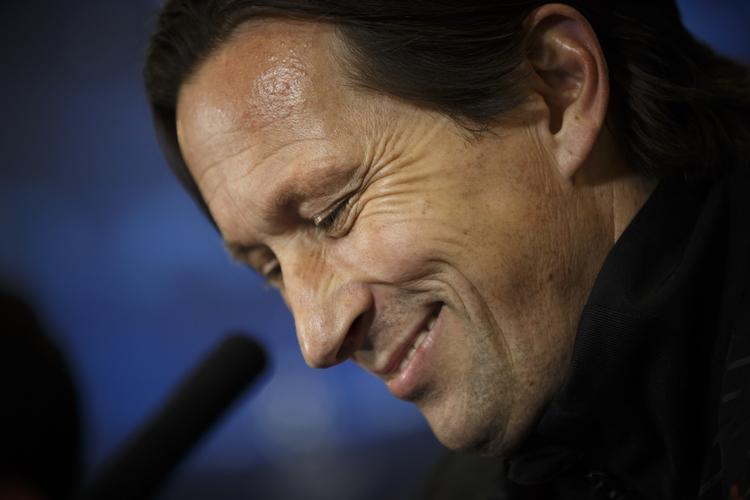 SUCCES. 1-0-sejren i første kamp over sidste års finalist Atlético Madrid gav Leverkusen-træner Roger Schmidt et fornuftigt udgangspunkt før tirsdag aftens returmøde. 