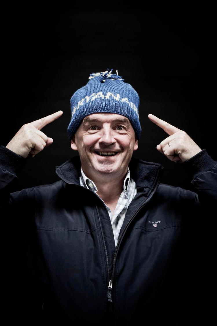 utraditionel. Michael O'Learys fokus er alene på billige flybilletter. 