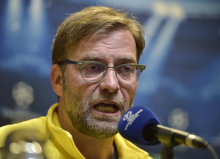 skæbnekamp. Dortmund-træner Jürgen Klopp skal forsøge at vende 1-2 til samlet sejr over Juventus. 