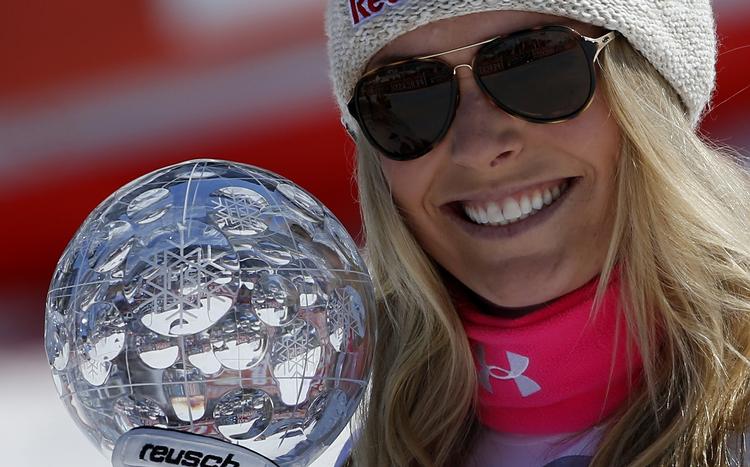 historisk. Lindsey Vonn bliver ved med at sætte rekorder. Onsdag vandt hun sin 66. World Cup-sejr. 