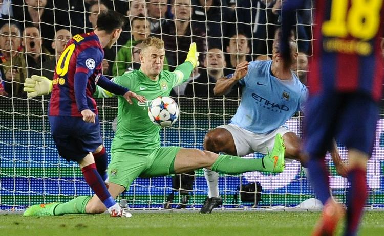 Messi. FC Barcelona og Bayern München er ifølge bookmakerne de mest sandsynlige vindere af årets Champions League. 