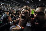 Vinder. Gareth Bale bragte Real Madrid foran 2-1 i sidste års Champions League finale mod Atletico Madrid. Nu mødes de to lokalrivaler i årets kvartfinale. 